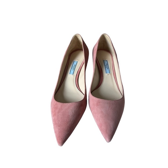 Prada Suede Pumps Size 8 - Picture 1 of 9